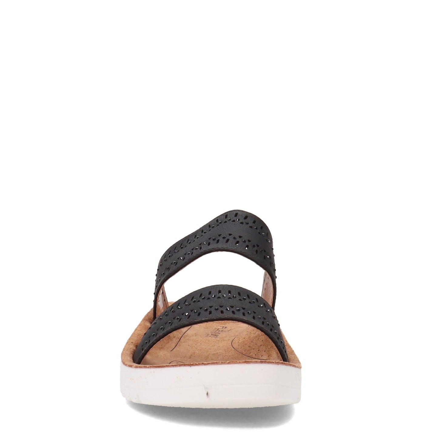 Peltz Shoes Women's Flexus Bayshore Sandal Black BAYSHORE-B