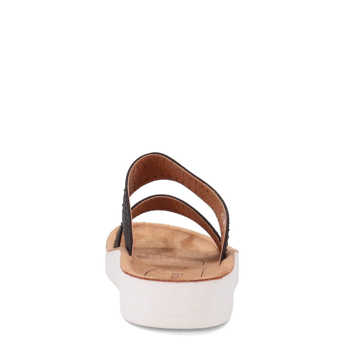 Peltz Shoes Women's Flexus Bayshore Sandal Black BAYSHORE-B