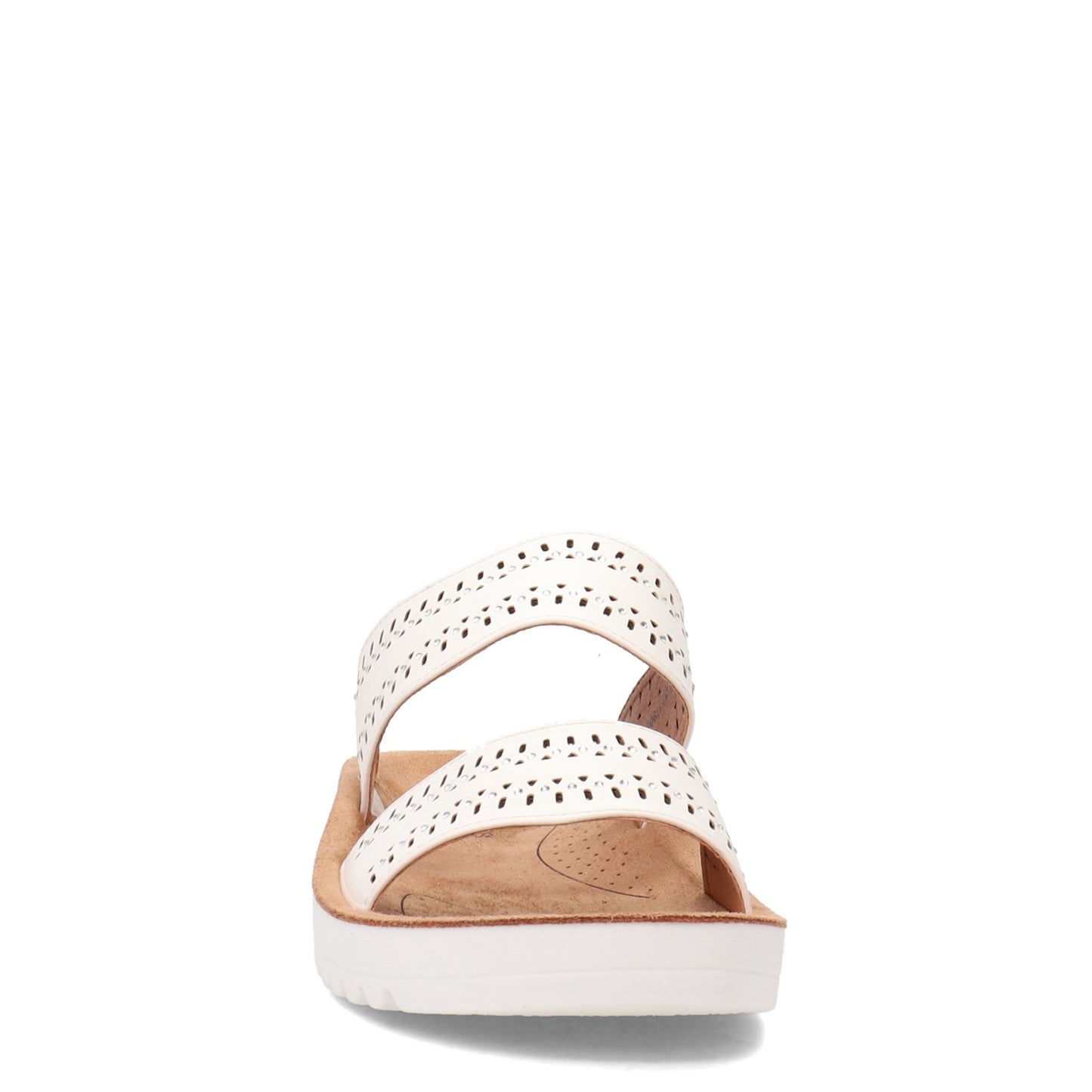 Peltz Shoes Women's Flexus Bayshore Sandal White BAYSHORE-W