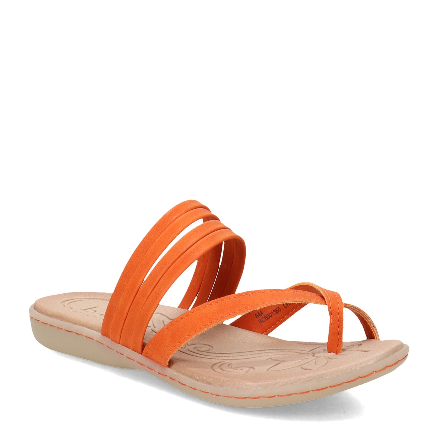 Peltz Shoes Women's b.o.c Alisha Sandal ORANGE BC0001365