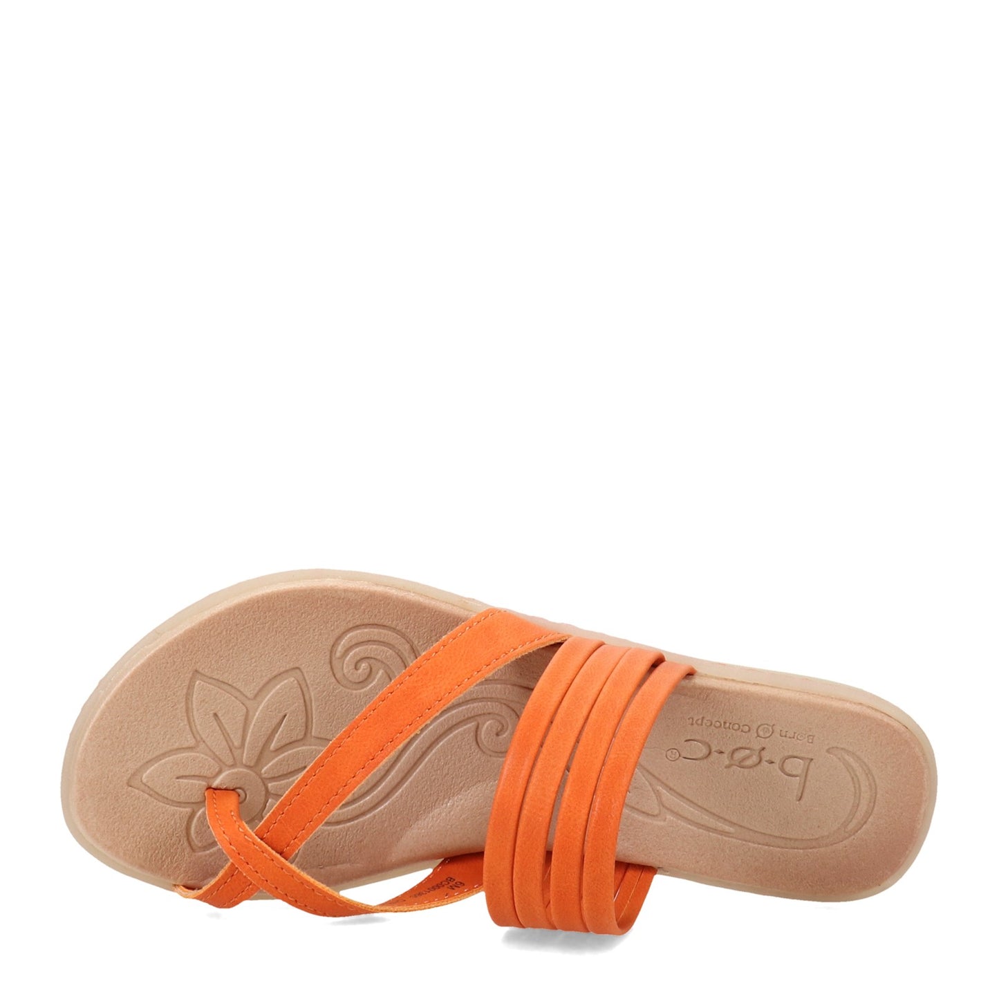 Peltz Shoes Women's b.o.c Alisha Sandal ORANGE BC0001365