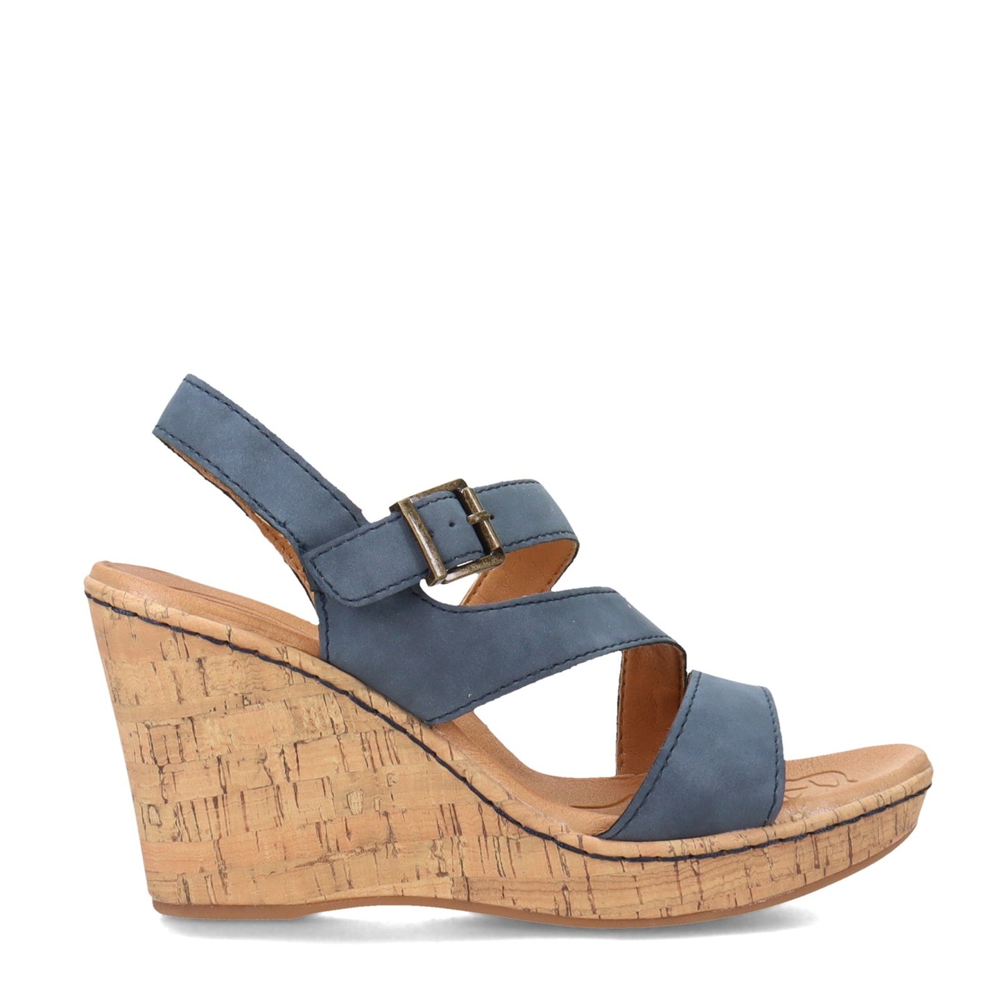 Peltz Shoes Women's b.o.c Schirra II Sandal BLUE BC0002554