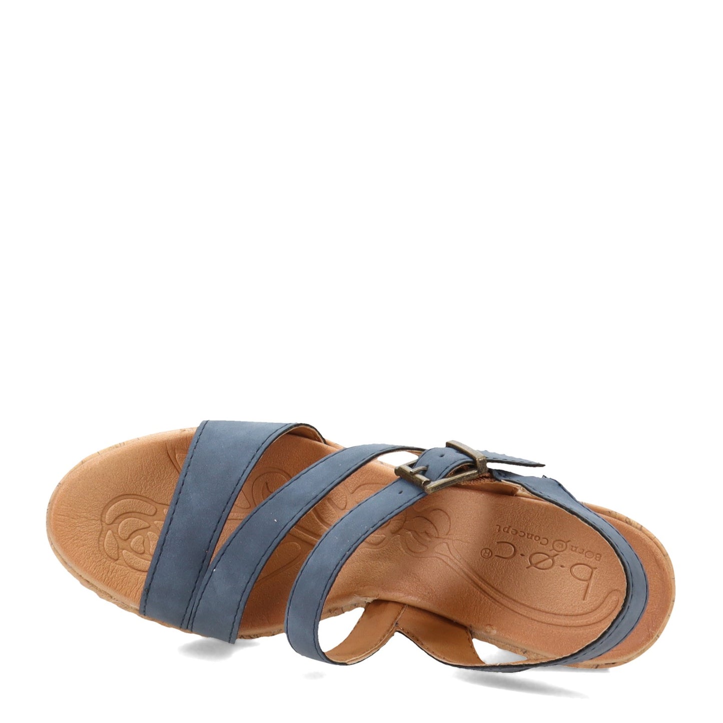 Peltz Shoes Women's b.o.c Schirra II Sandal BLUE BC0002554