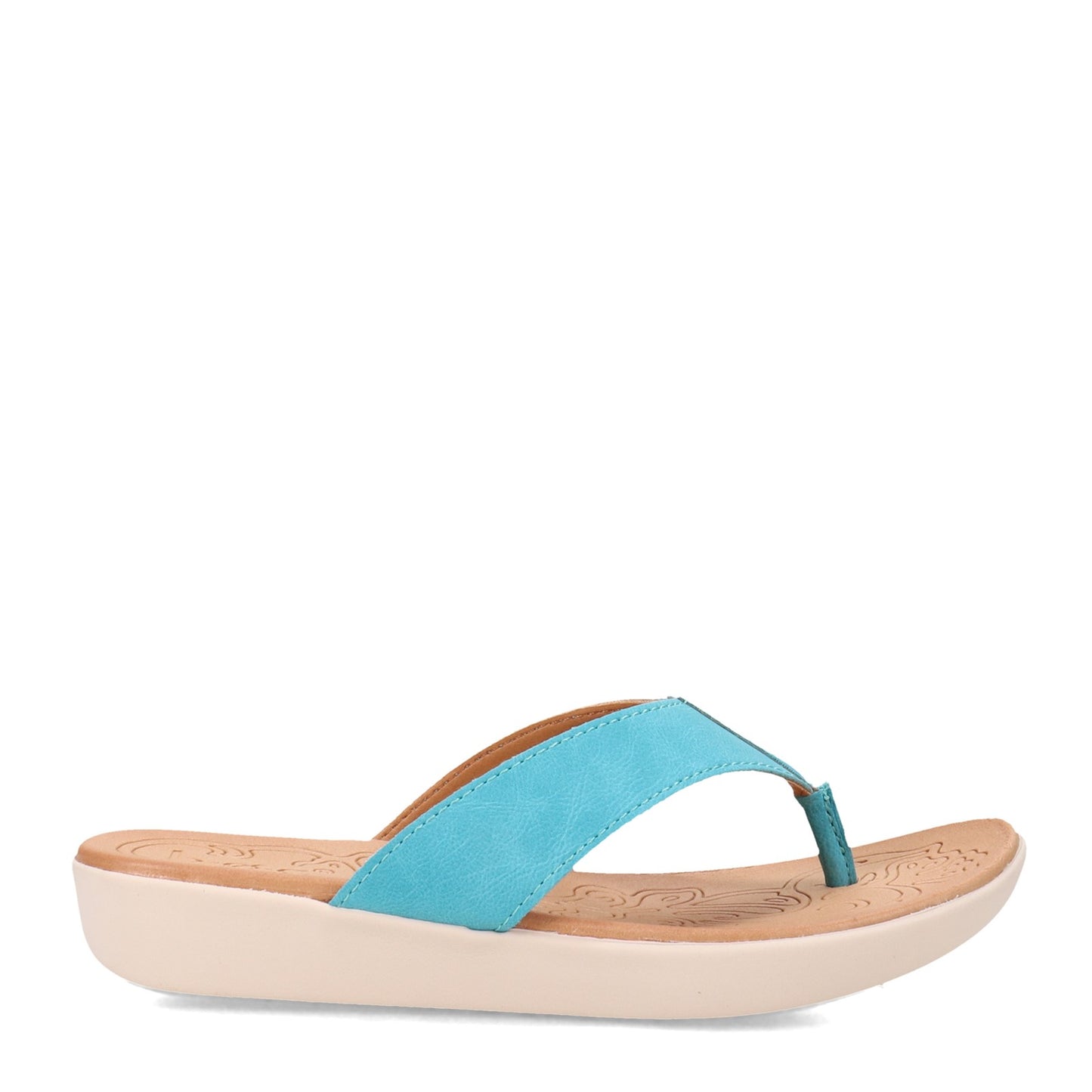 Peltz Shoes Women's b.o.c Aimee Sandal TURQUOISE BC0003513