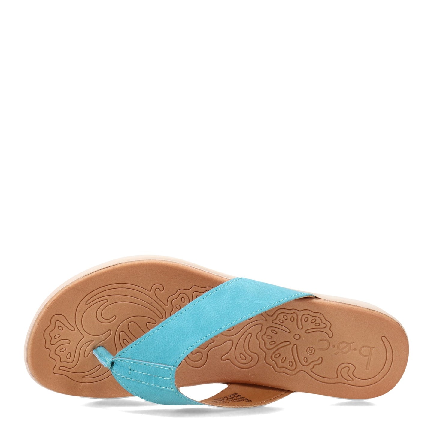 Peltz Shoes Women's b.o.c Aimee Sandal TURQUOISE BC0003513