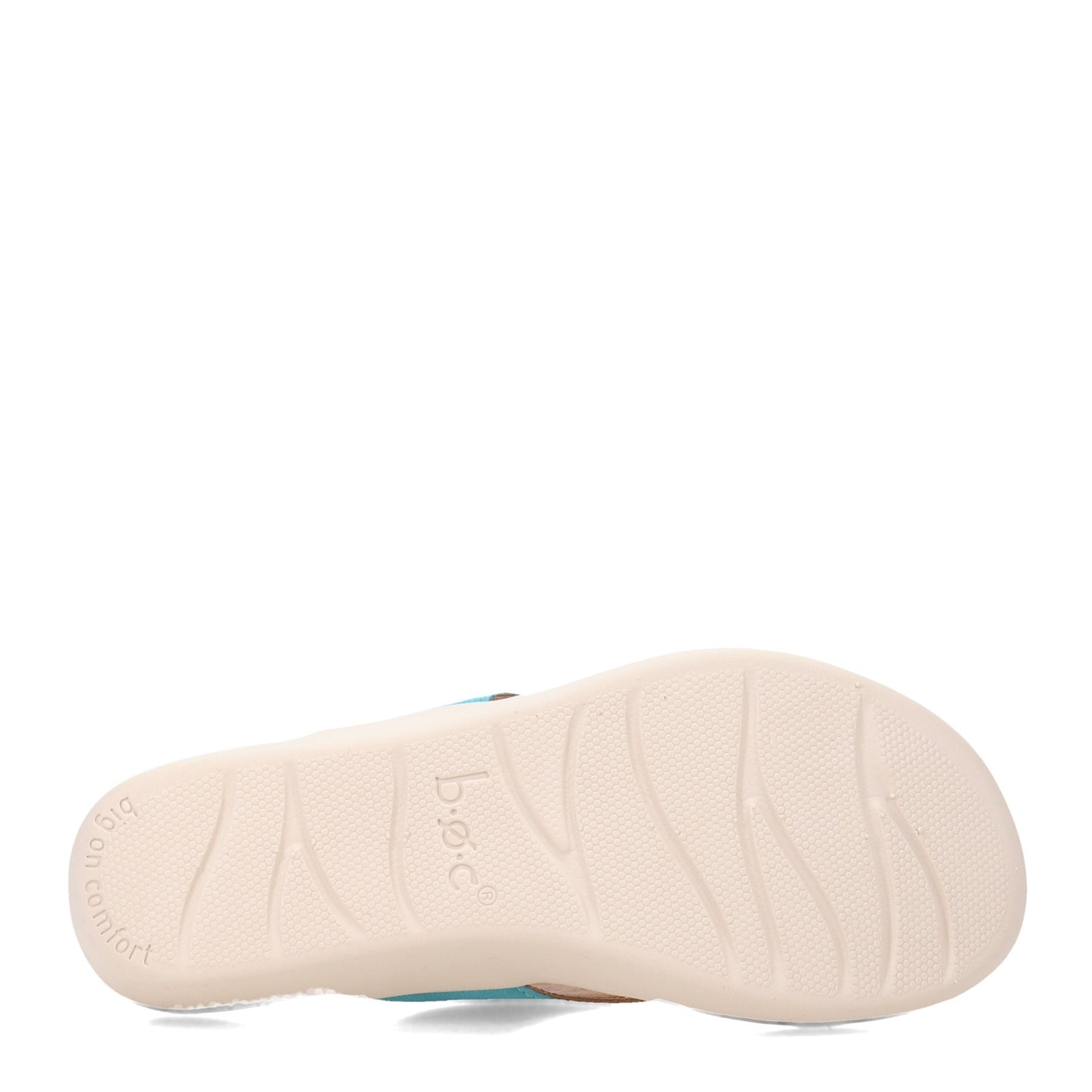 Peltz Shoes Women's b.o.c Aimee Sandal TURQUOISE BC0003513