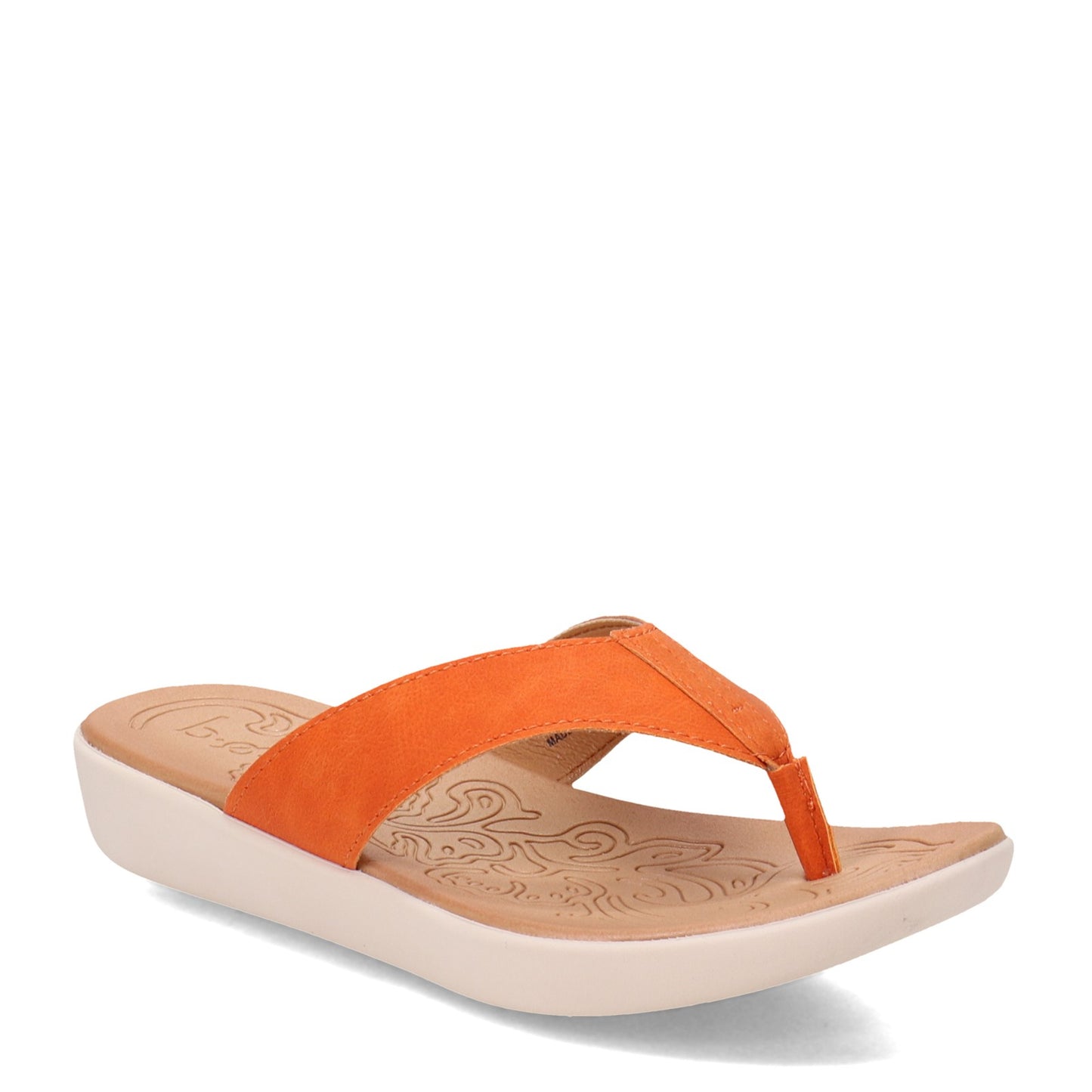 Peltz Shoes Women's b.o.c Aimee Sandal ORANGE BC0003576