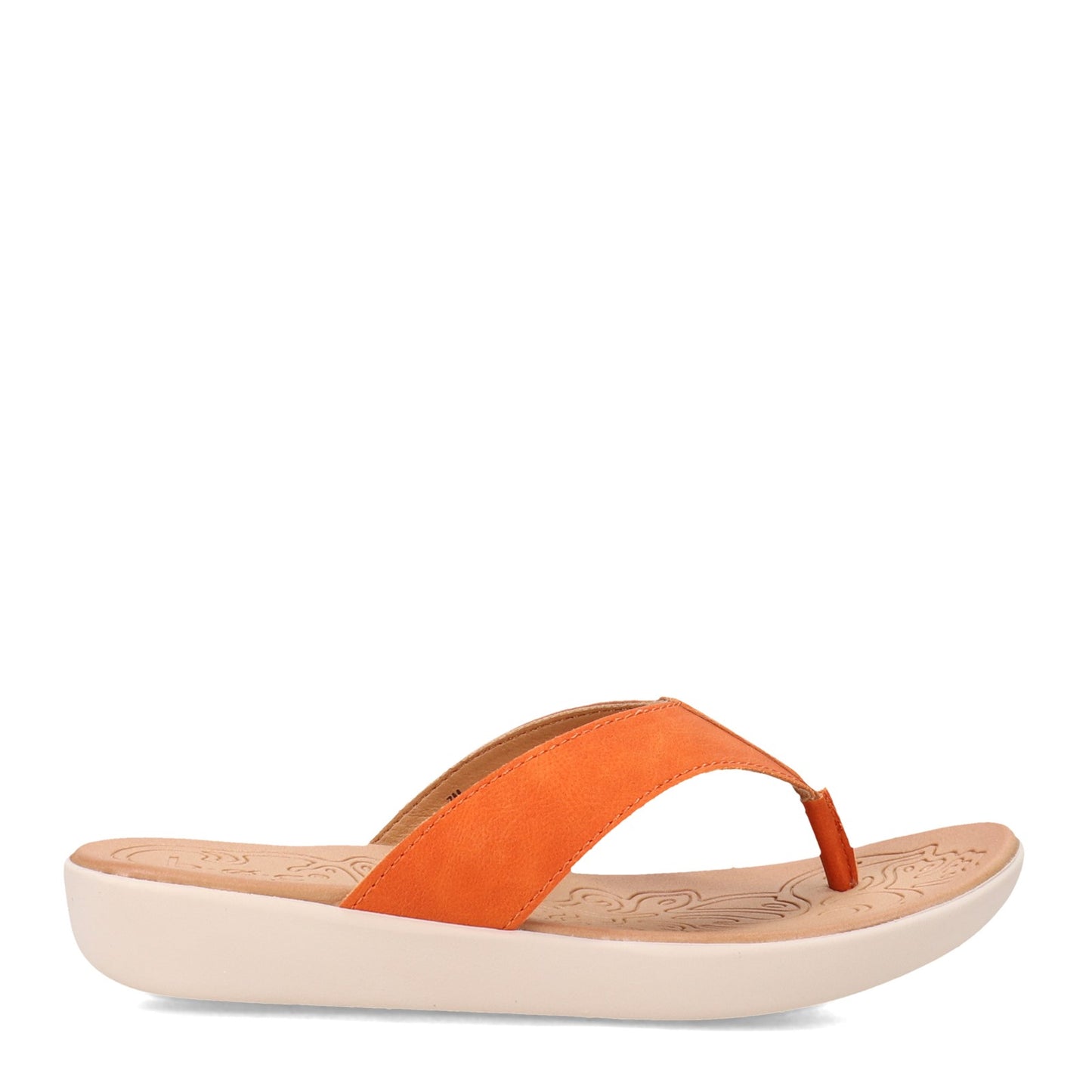Peltz Shoes Women's b.o.c Aimee Sandal ORANGE BC0003576