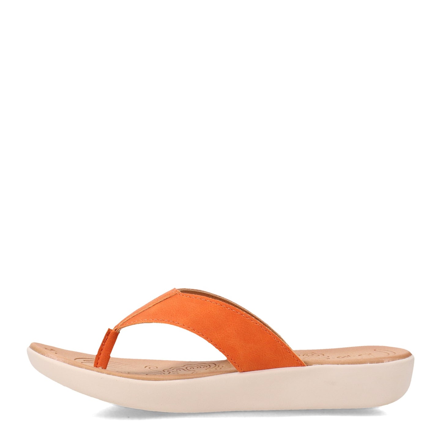Peltz Shoes Women's b.o.c Aimee Sandal ORANGE BC0003576
