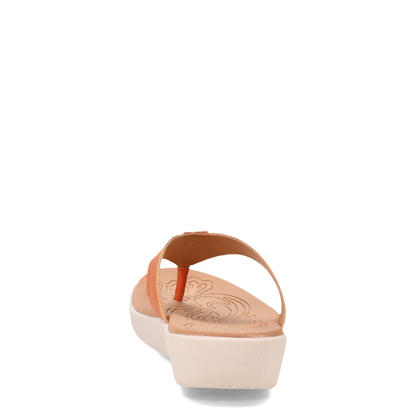 Peltz Shoes Women's b.o.c Aimee Sandal ORANGE BC0003576
