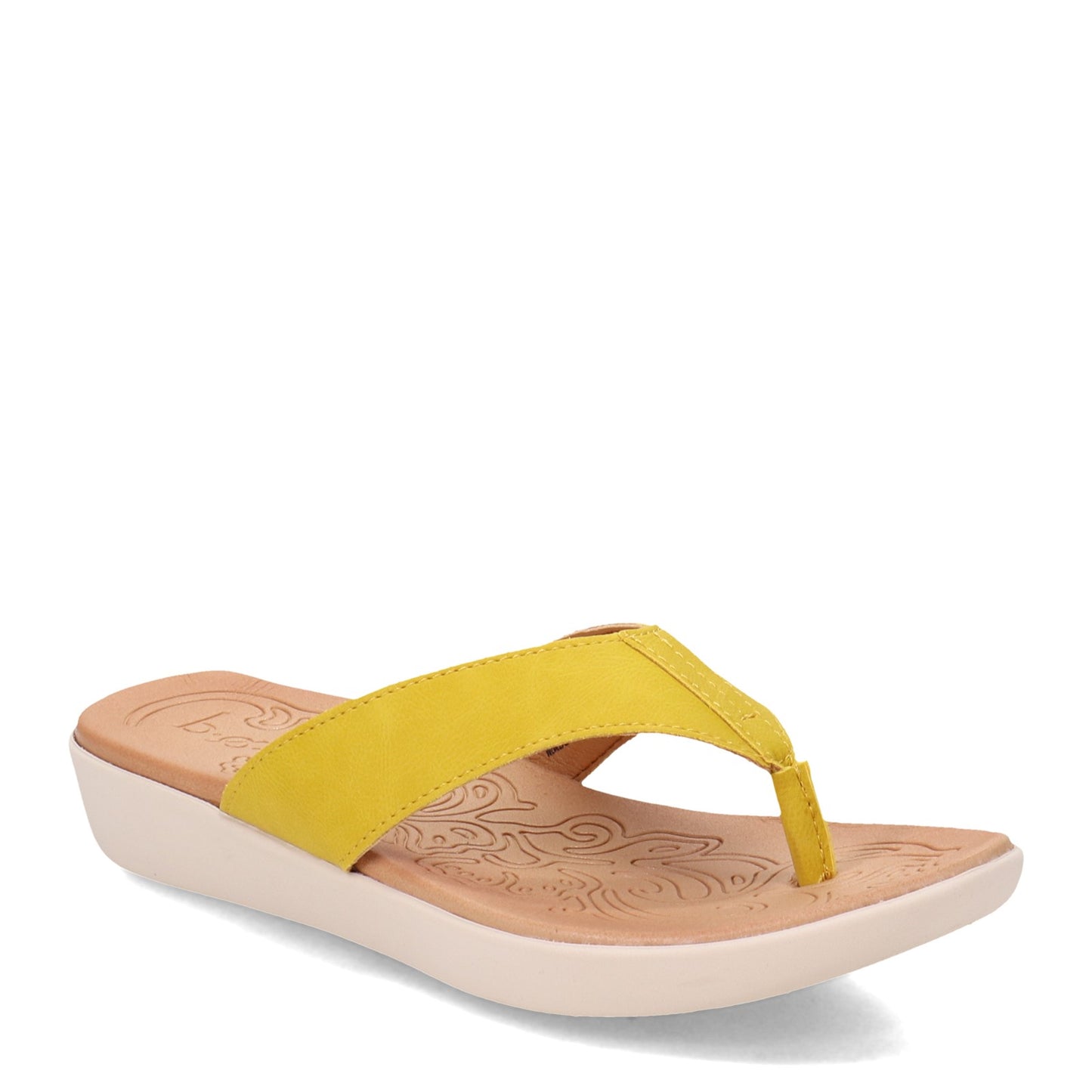 Peltz Shoes Women's b.o.c Aimee Sandal YELLOW BC0003577