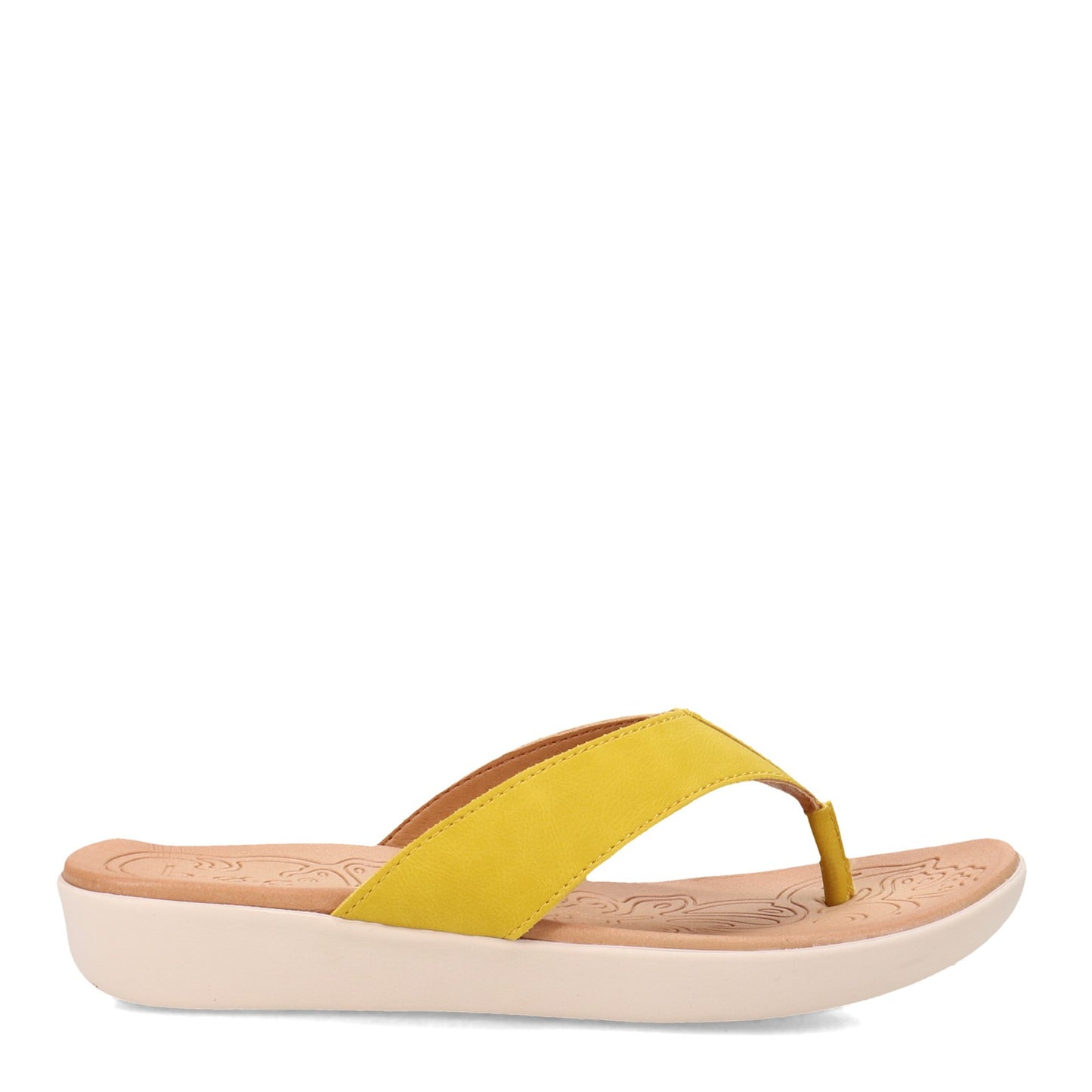 Peltz Shoes Women's b.o.c Aimee Sandal YELLOW BC0003577