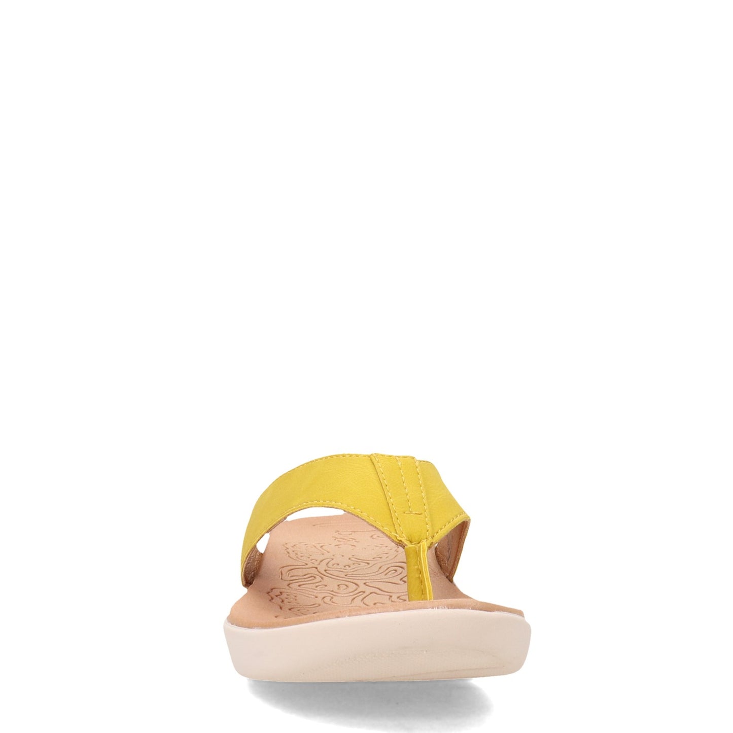 Peltz Shoes Women's b.o.c Aimee Sandal YELLOW BC0003577