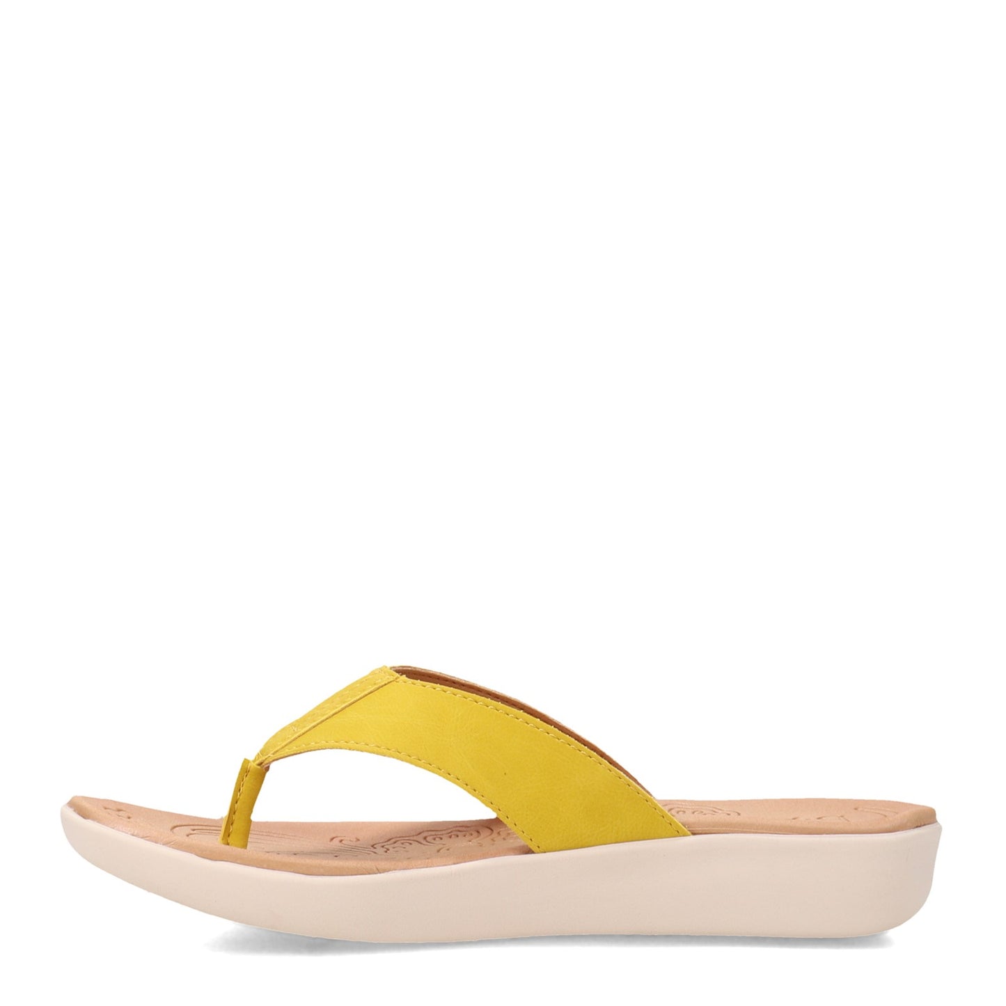 Peltz Shoes Women's b.o.c Aimee Sandal YELLOW BC0003577