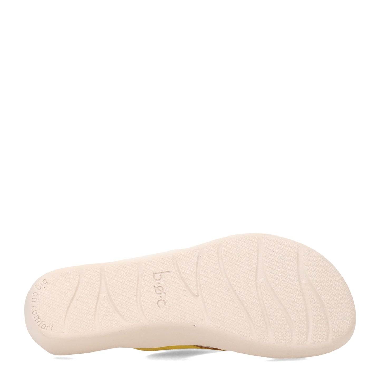 Peltz Shoes Women's b.o.c Aimee Sandal YELLOW BC0003577