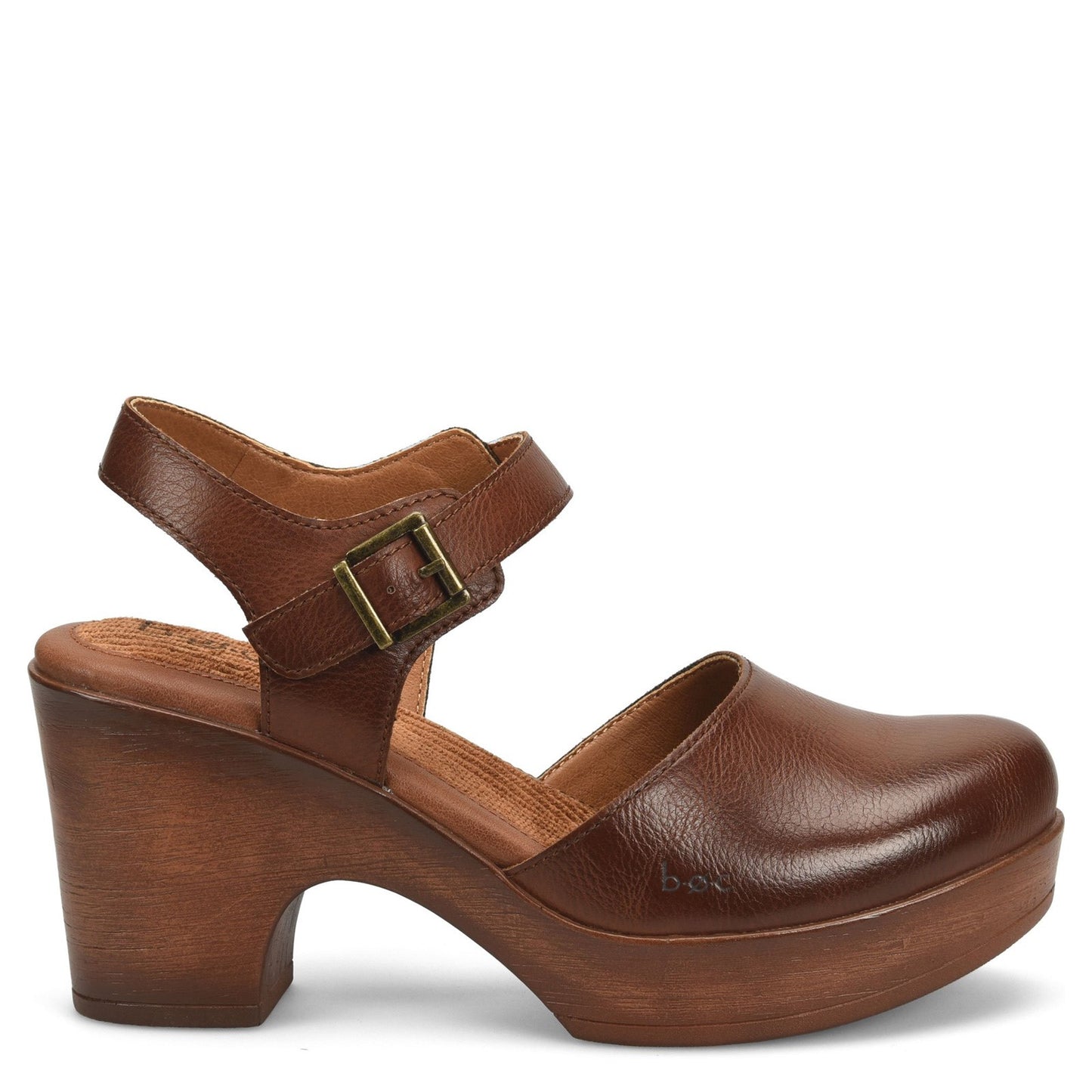 Peltz Shoes Women's b.o.c Natasha Clog BROWN BC0008006