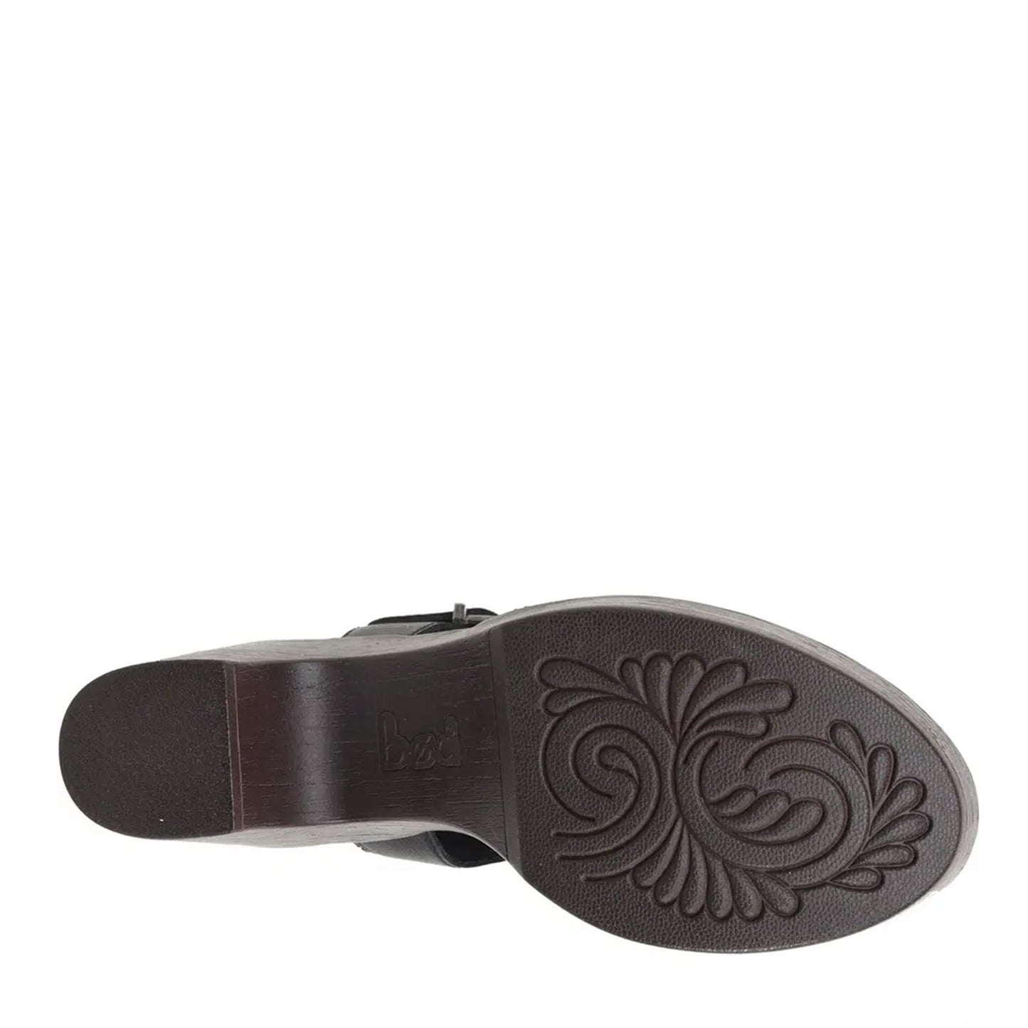 Peltz Shoes Women's b.o.c Natasha Clog BLACK BC0008009