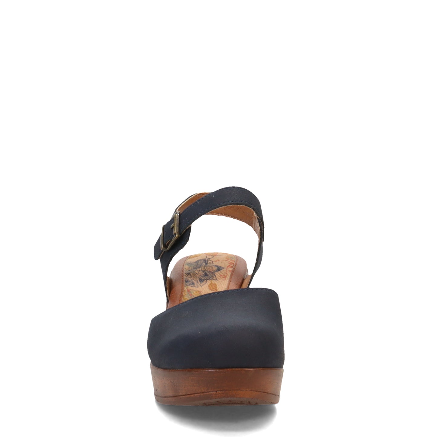 Peltz Shoes Women's b.o.c Natasha Clog NAVY BC0008034