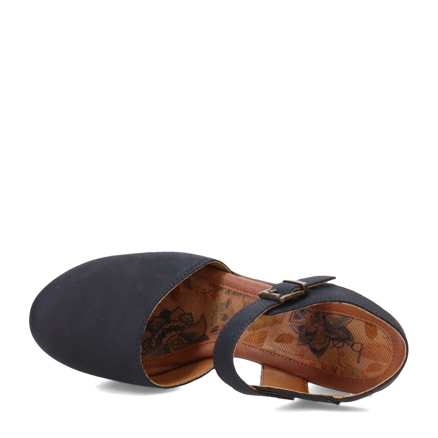 Peltz Shoes Women's b.o.c Natasha Clog NAVY BC0008034