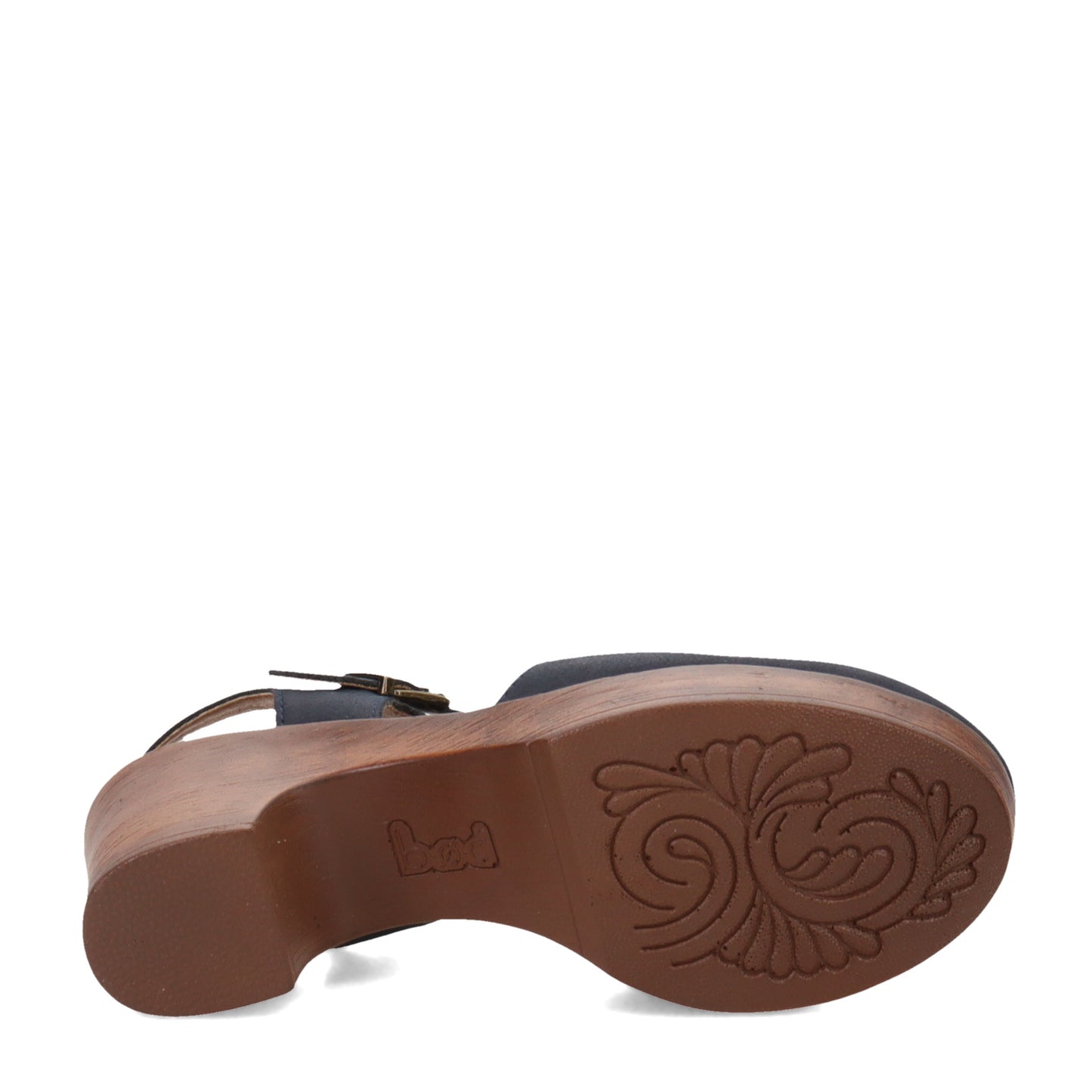 Peltz Shoes Women's b.o.c Natasha Clog NAVY BC0008034