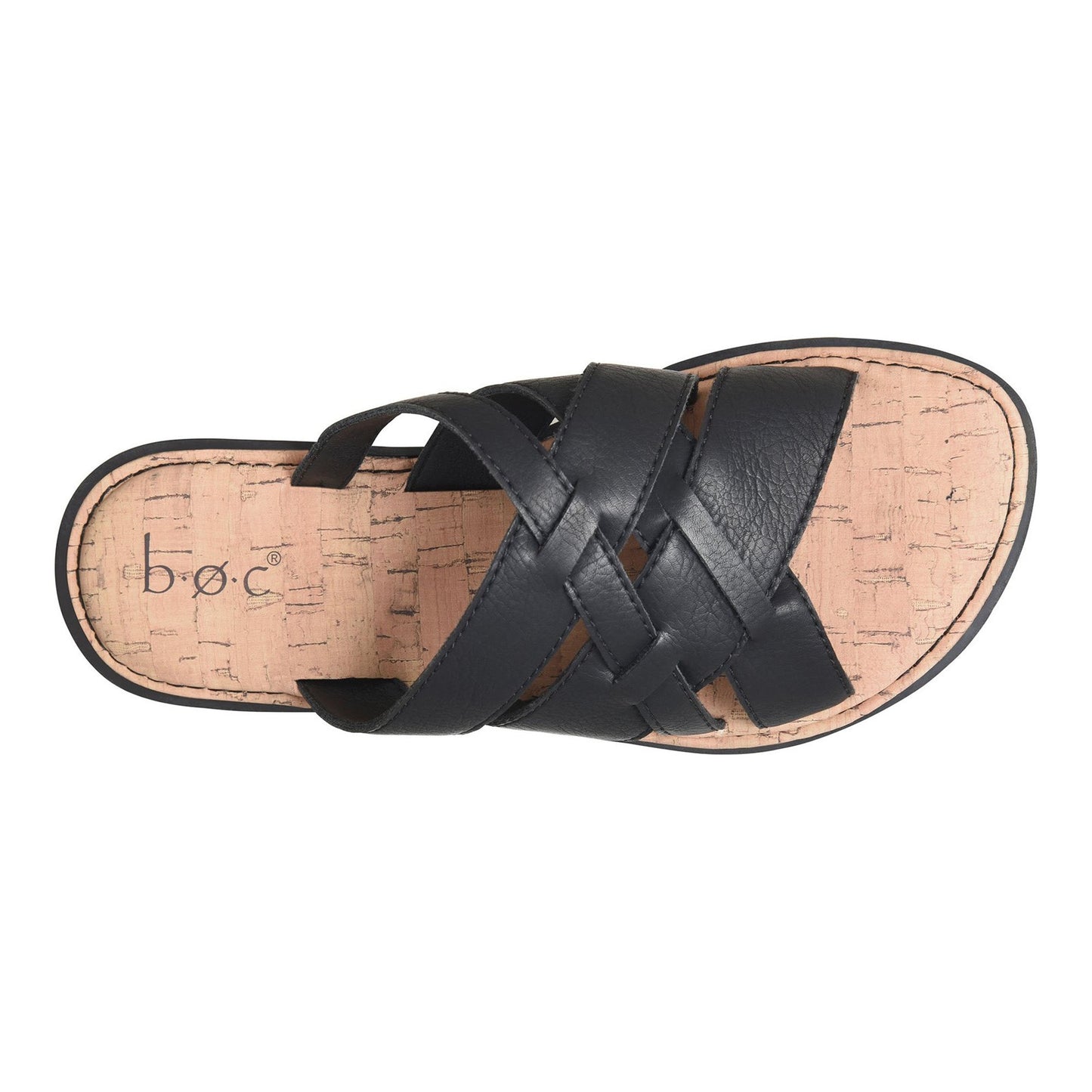 Peltz Shoes Women's b.o.c Mona Sandal BLACK BC0021609