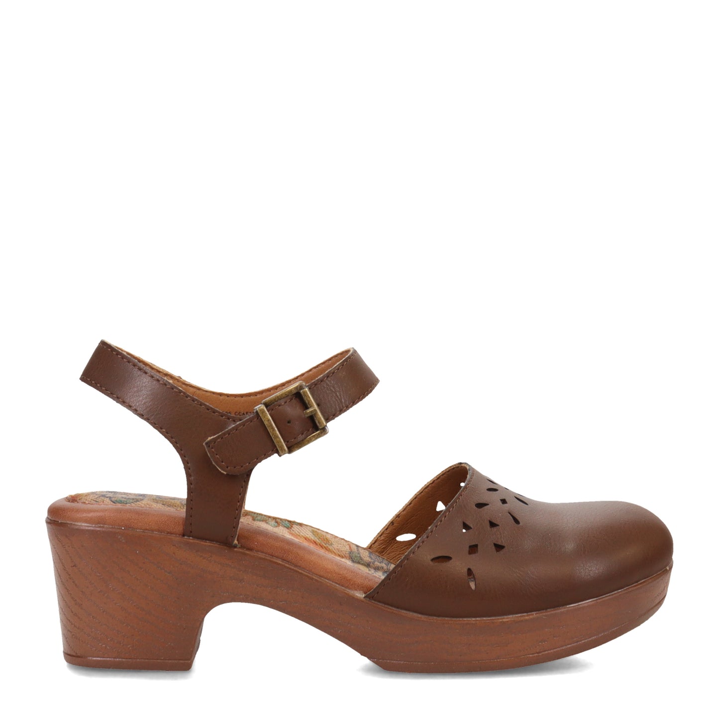 Peltz Shoes Women's b.o.c Jasmine Clog BROWN BC0022906