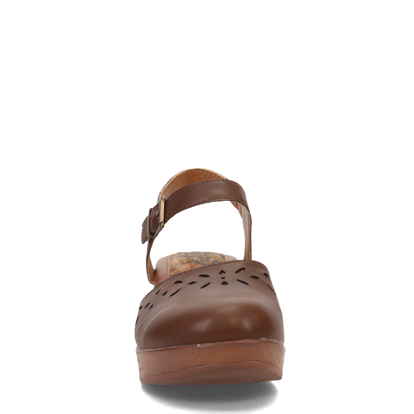 Peltz Shoes Women's b.o.c Jasmine Clog BROWN BC0022906