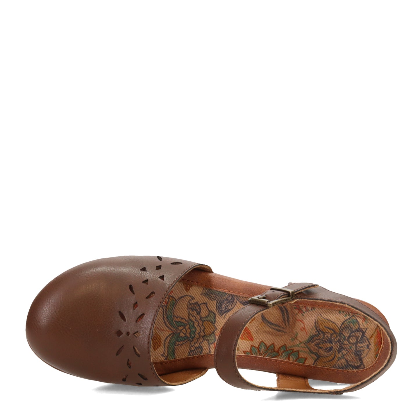 Peltz Shoes Women's b.o.c Jasmine Clog BROWN BC0022906