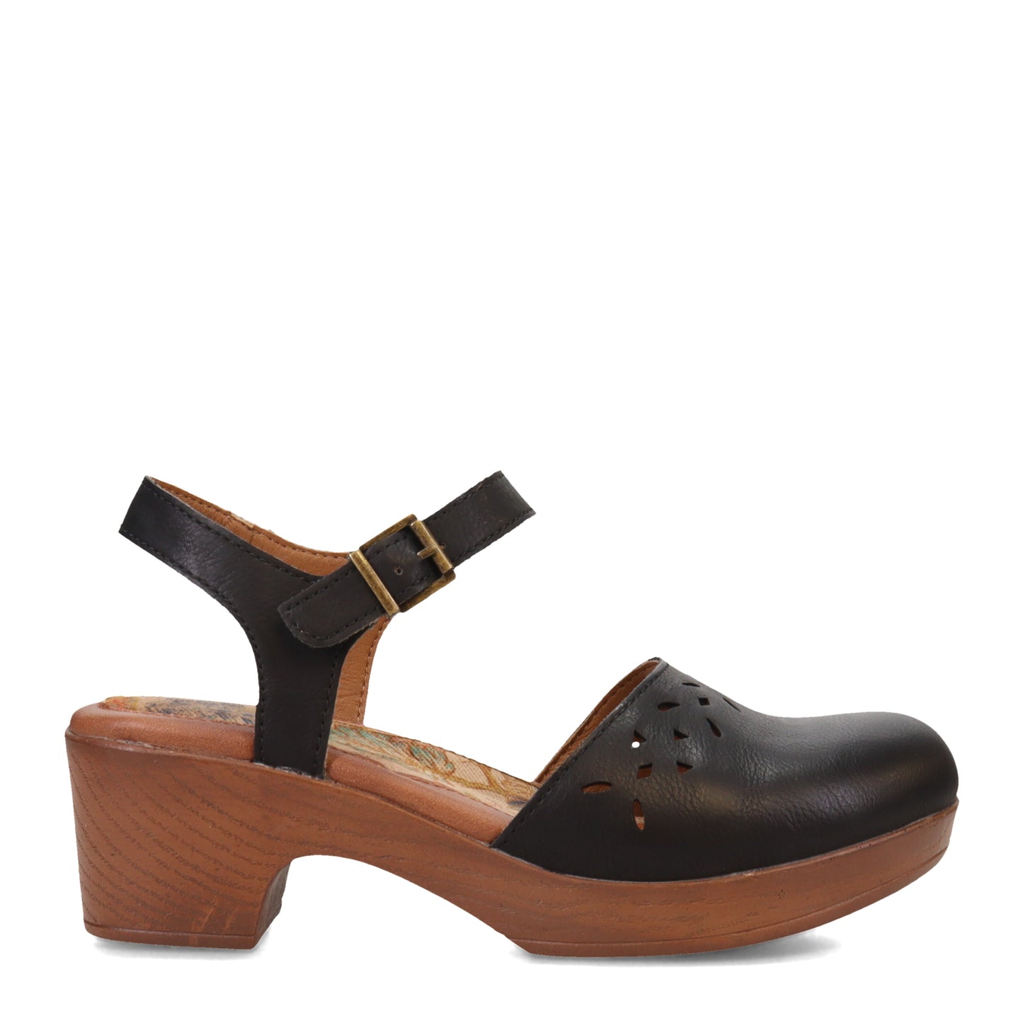 Peltz Shoes Women's b.o.c Jasmine Clog BLACK BC0022909