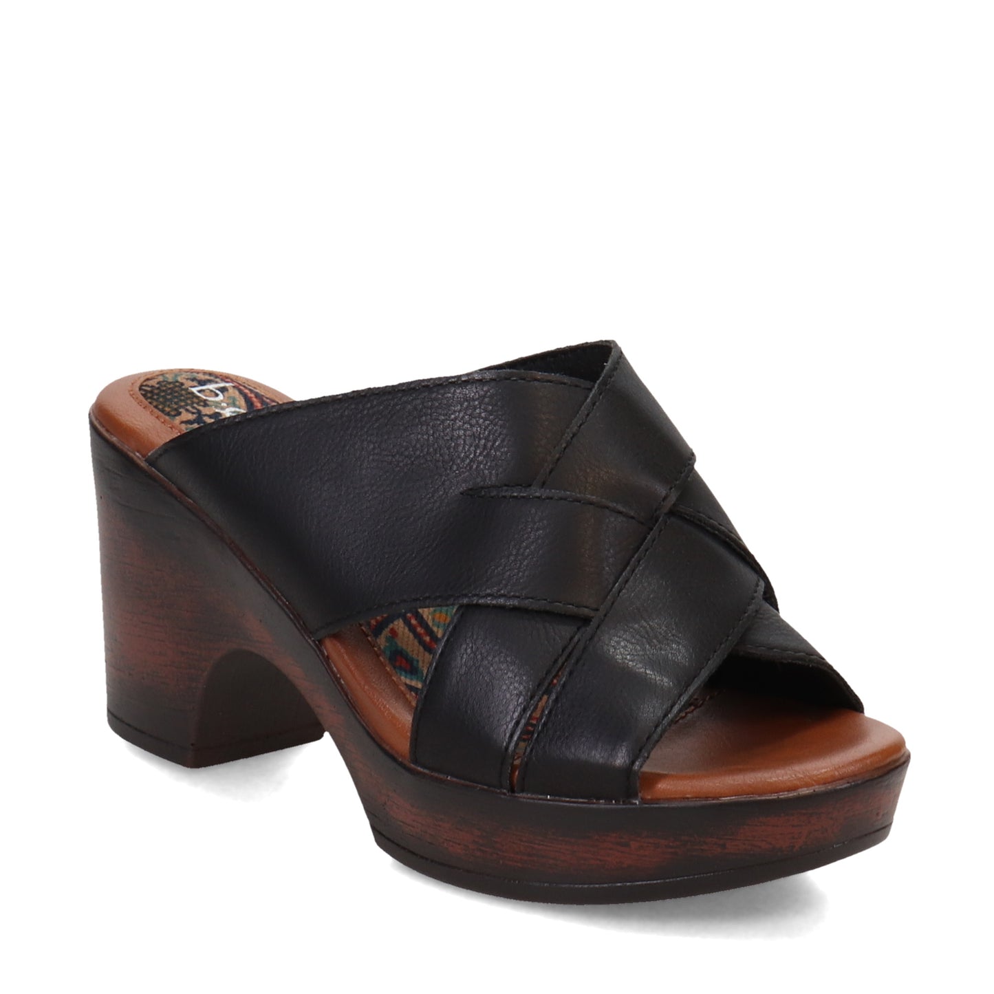 Peltz Shoes Women's b.o.c Gina Sandal BLACK BC0026809