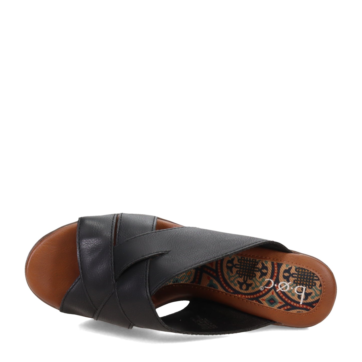 Peltz Shoes Women's b.o.c Gina Sandal BLACK BC0026809