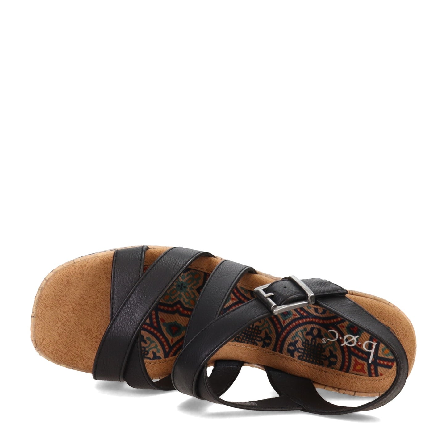 Peltz Shoes Women's b.o.c Chiana Sandal BLACK BC0028009