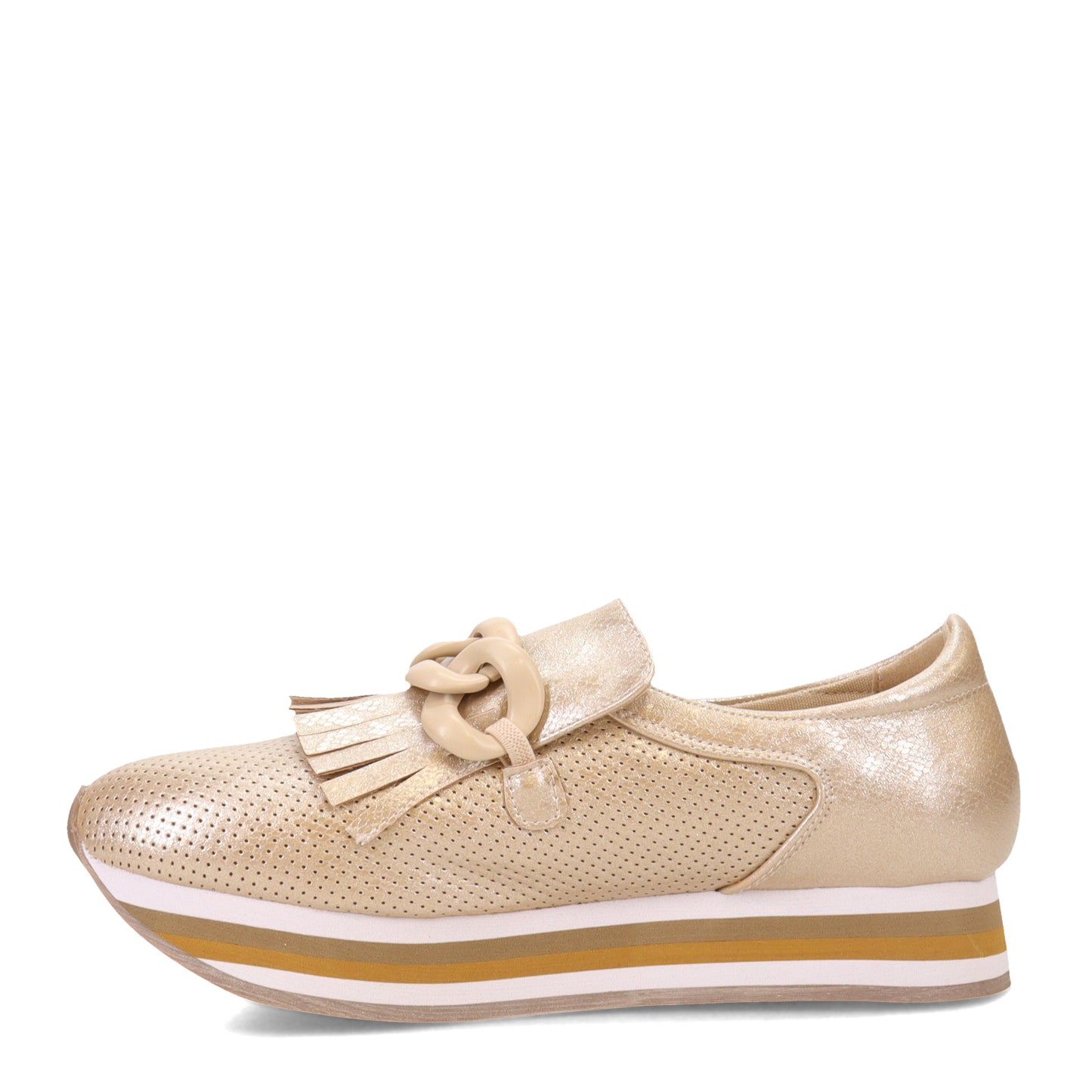 Peltz Shoes Women's Coconuts by Matisse Bess Loafer Gold BESS-GOLD