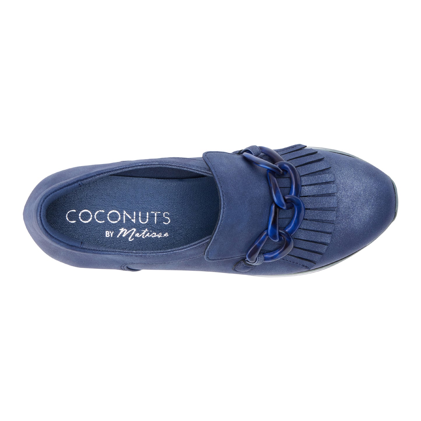 Peltz Shoes Women's Coconuts by Matisse Bess Loafer NAVY FROST BESS NAVY FROST