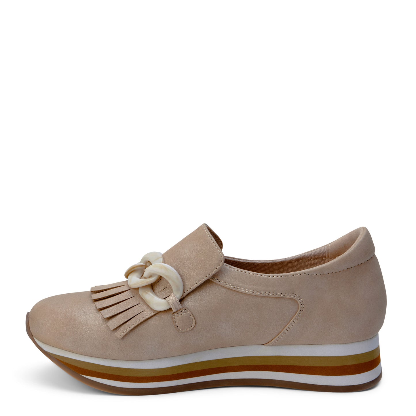 Peltz Shoes Women's Coconuts by Matisse Bess Loafer TAUPE VELVET BESS TAUPE VELVET