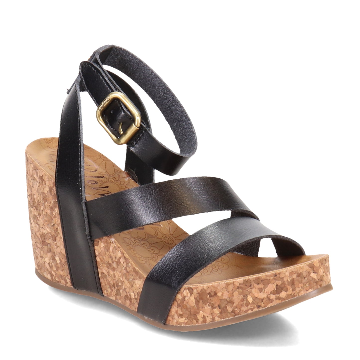Peltz Shoes Women's Blowfish Malibu Hecta Sandal BLACK BF-10016-024