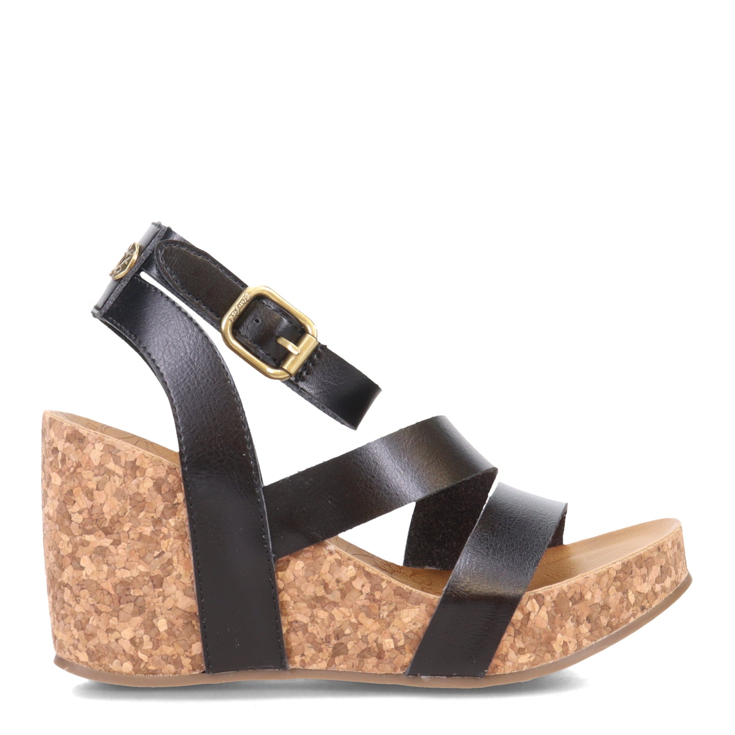 Peltz Shoes Women's Blowfish Malibu Hecta Sandal BLACK BF-10016-024