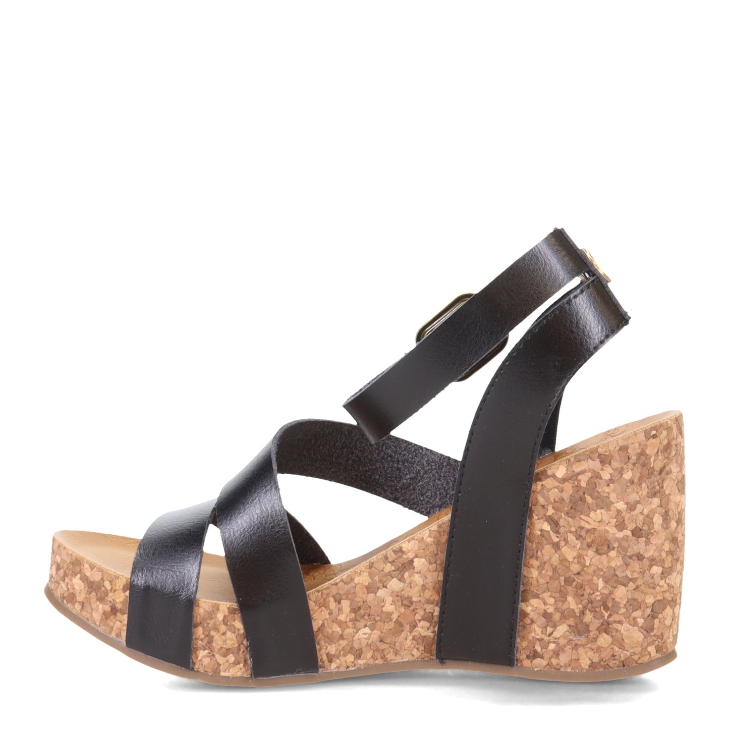 Peltz Shoes Women's Blowfish Malibu Hecta Sandal BLACK BF-10016-024