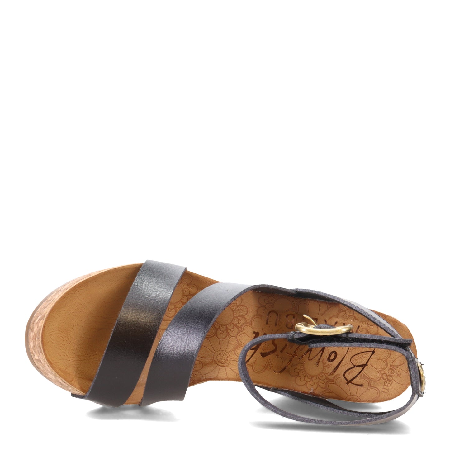 Peltz Shoes Women's Blowfish Malibu Hecta Sandal BLACK BF-10016-024
