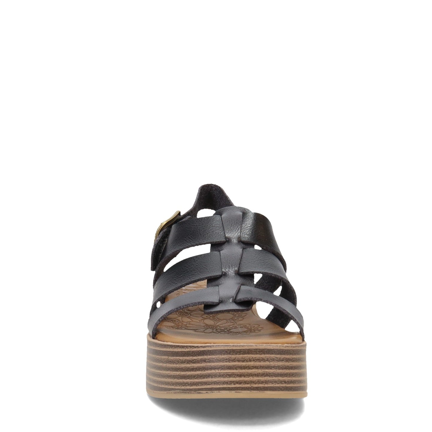 Peltz Shoes Women's Blowfish Malibu London Sandal BLACK BF-10070-024