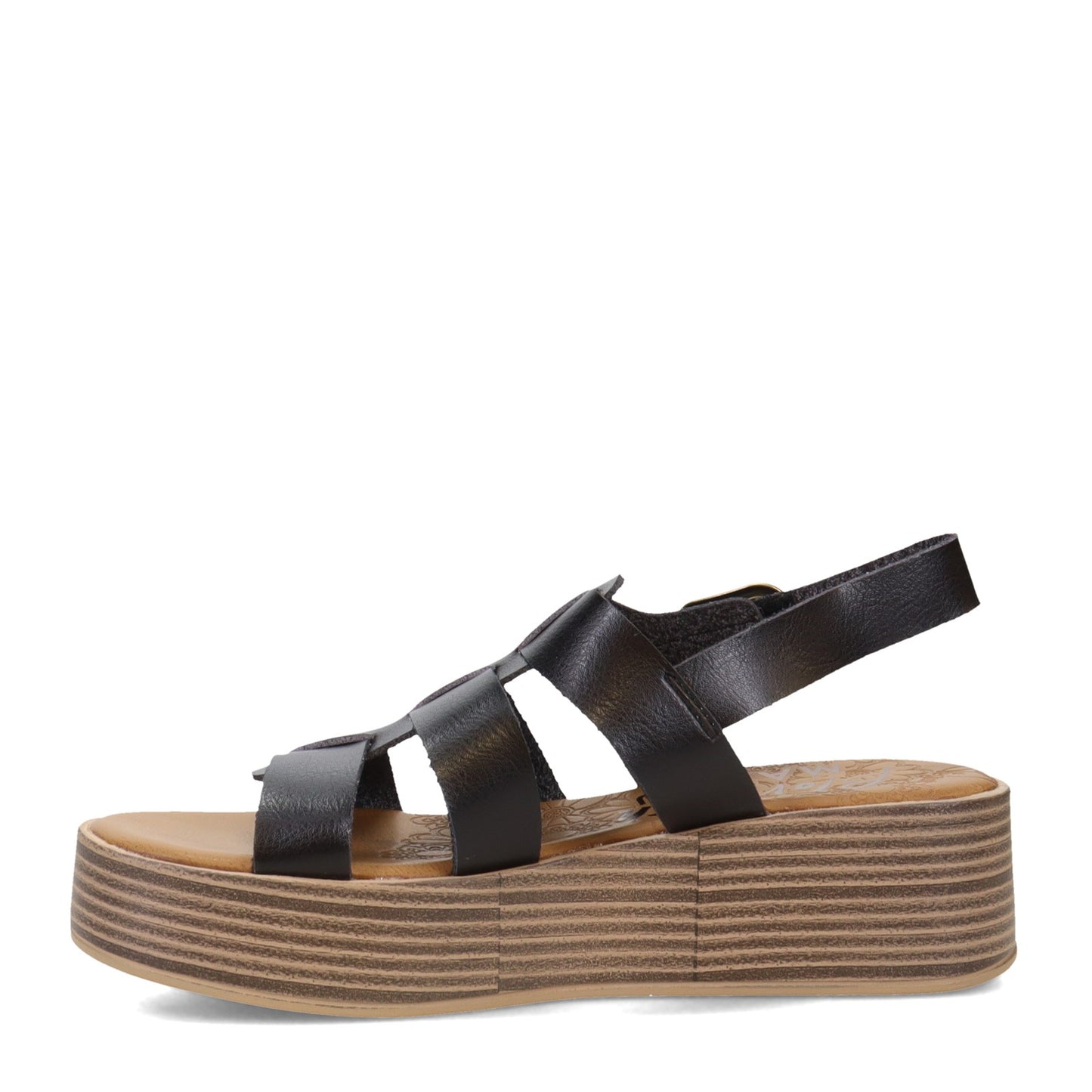 Peltz Shoes Women's Blowfish Malibu London Sandal BLACK BF-10070-024