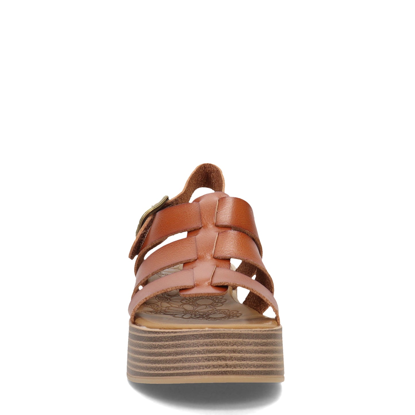 Peltz Shoes Women's Blowfish Malibu London Sandal BROWN BF-10070-032