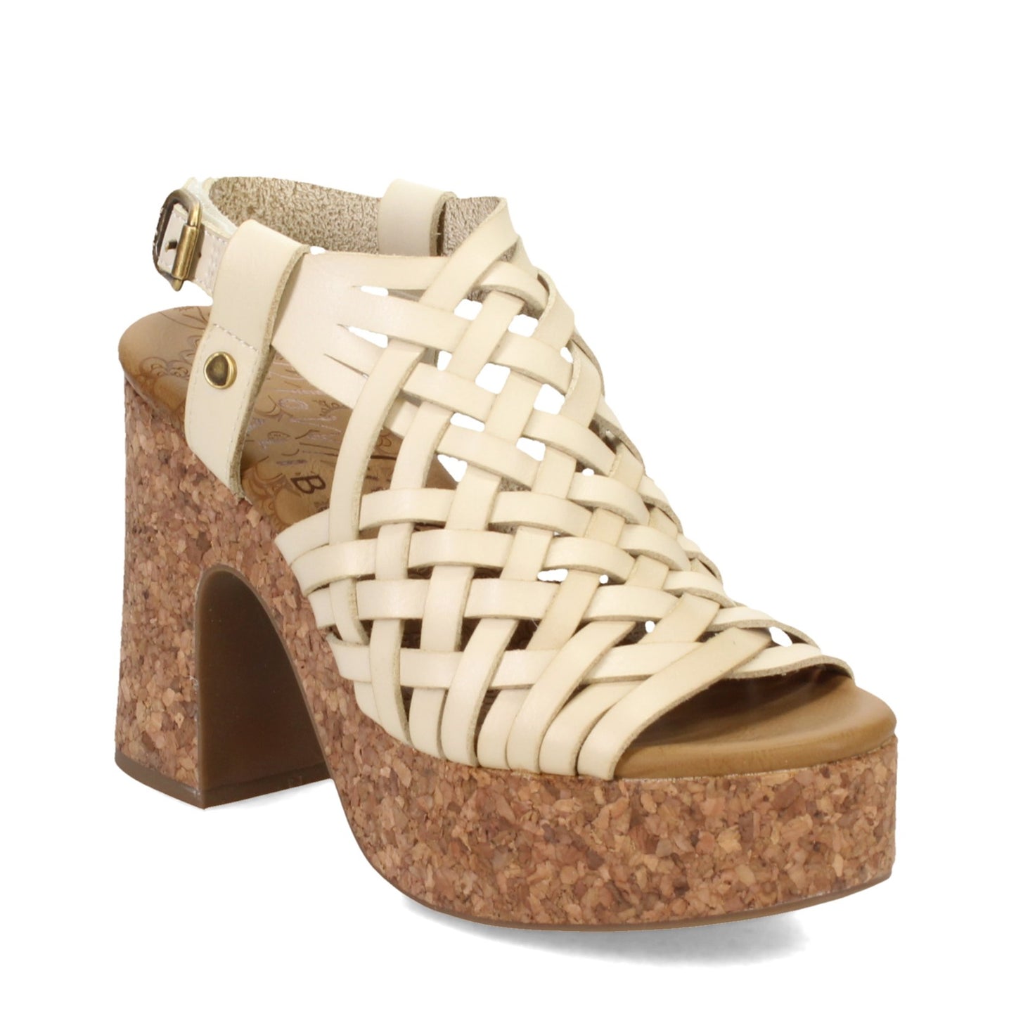 Peltz Shoes Women's Blowfish Malibu Pandorea Sandal WHITE BF-10100-986