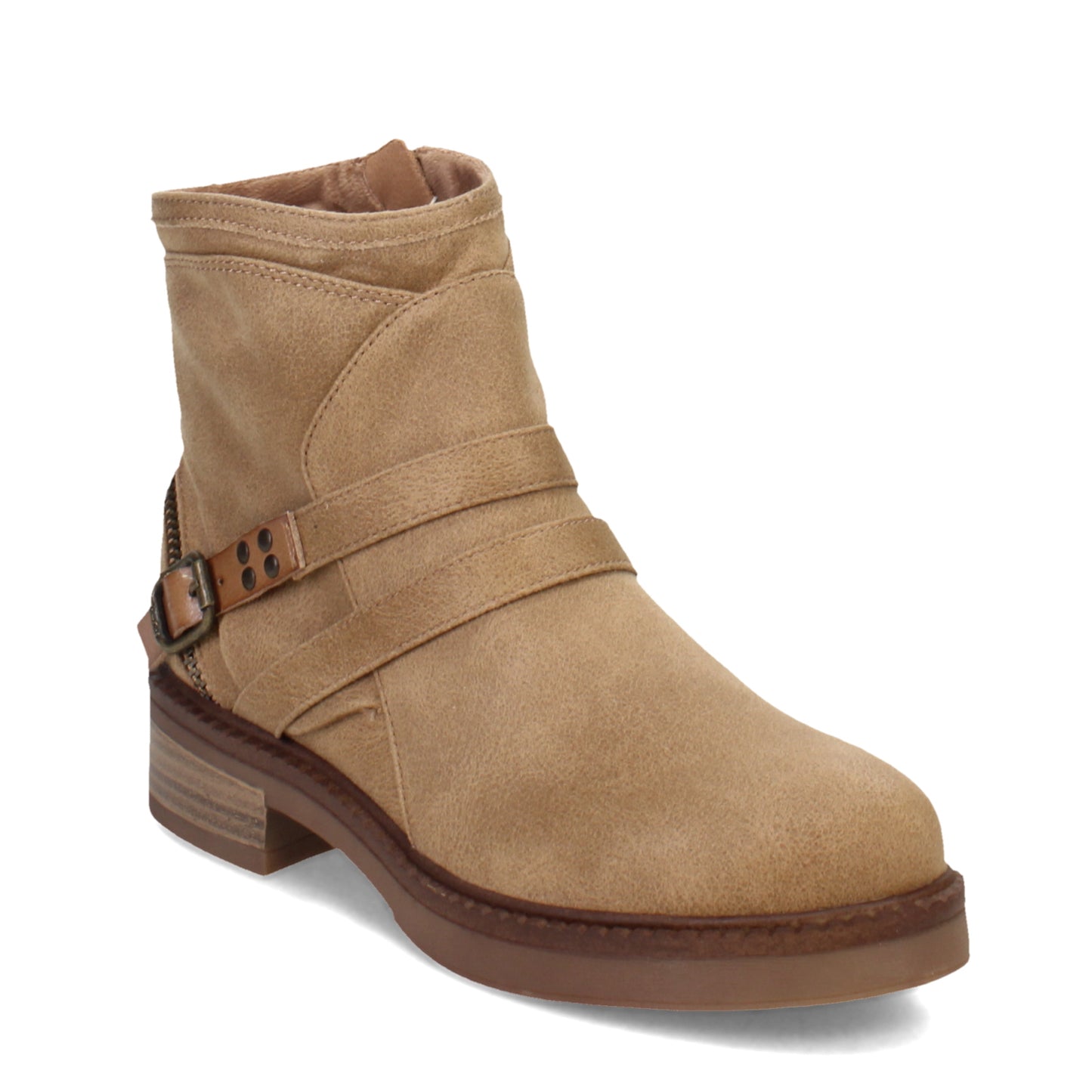 Peltz Shoes Women's Blowfish Malibu Visit Boot ALMOND BF-10219-167