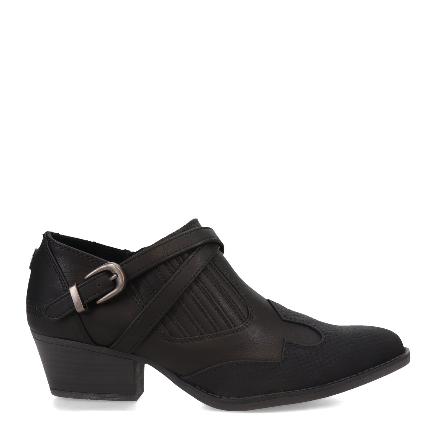 Peltz Shoes Women's Blowfish Malibu Saloon Boot BLACK BF-10373-271