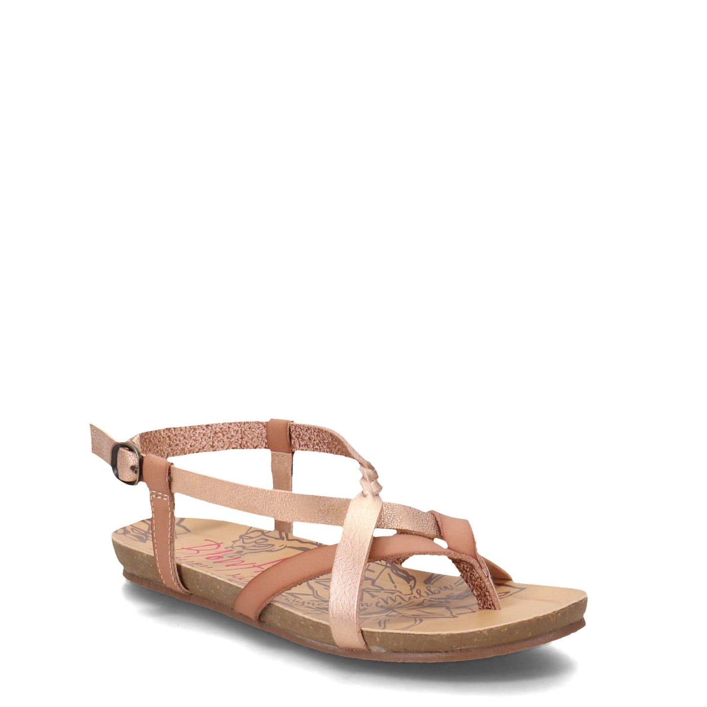 Peltz Shoes Girl's Blowfish Malibu Kids Granola Sandal - Little Kid & Big Kid NUDE BF-3814B-K 094