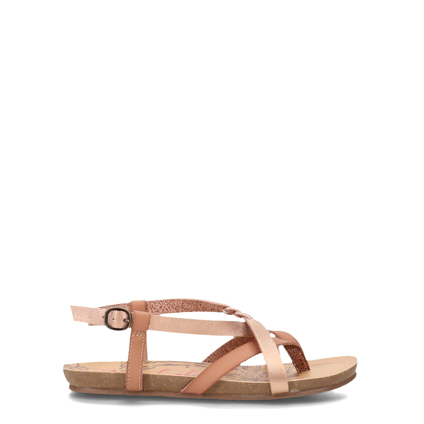 Peltz Shoes Girl's Blowfish Malibu Kids Granola Sandal - Little Kid & Big Kid NUDE BF-3814B-K 094
