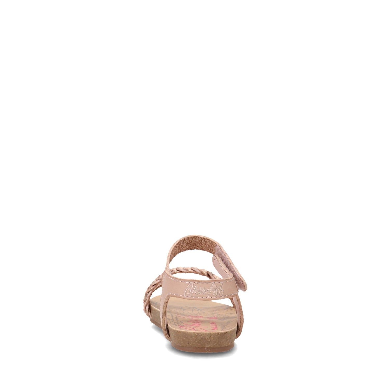 Peltz Shoes Girl's Blowfish Malibu Goya Sandal - Toddler & Little Kid PINK METALLIC BF-7230B-T 284