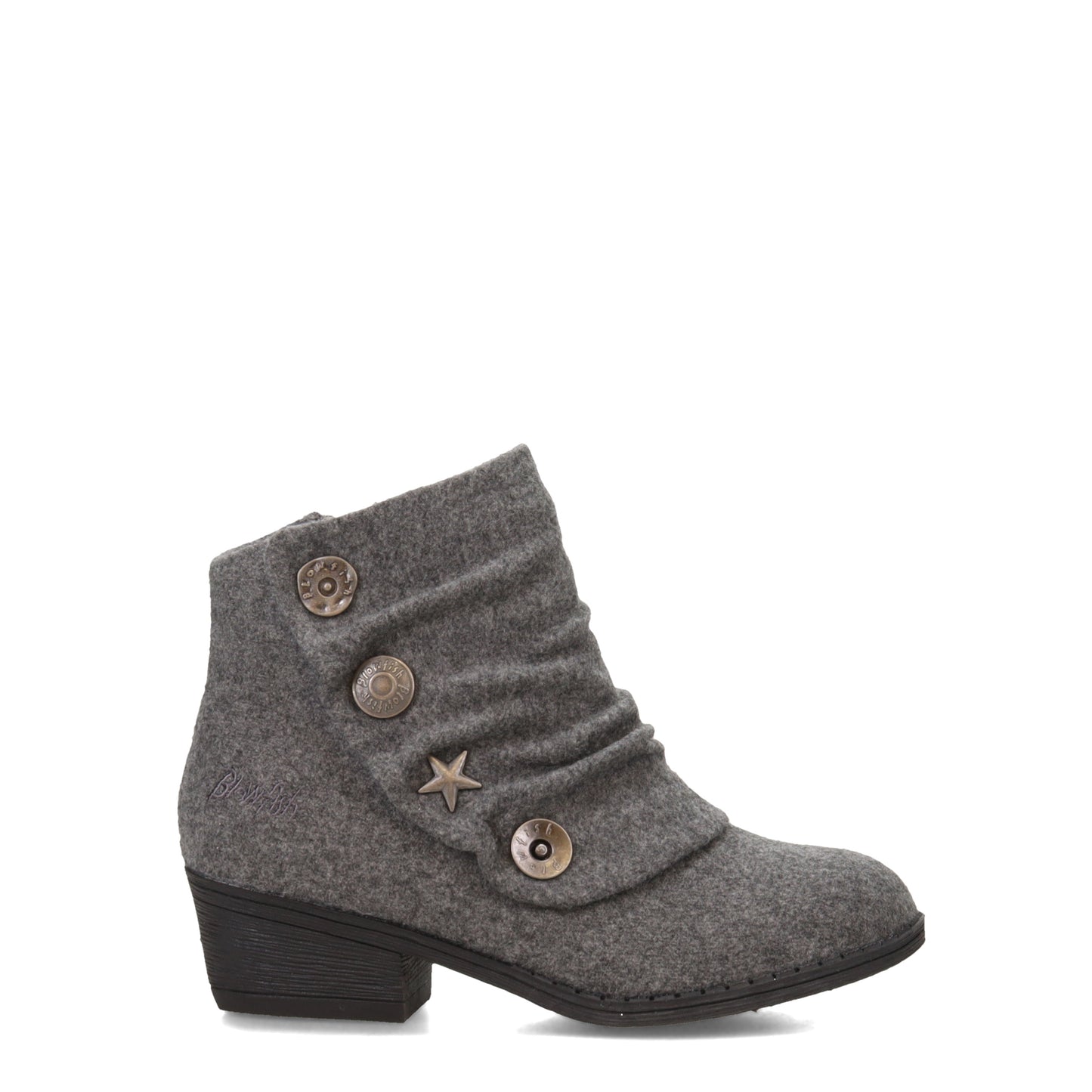 Peltz Shoes Girl's Blowfish Malibu Siggy-K Boot - Little Kid & Big Kid GREY BF-9229K