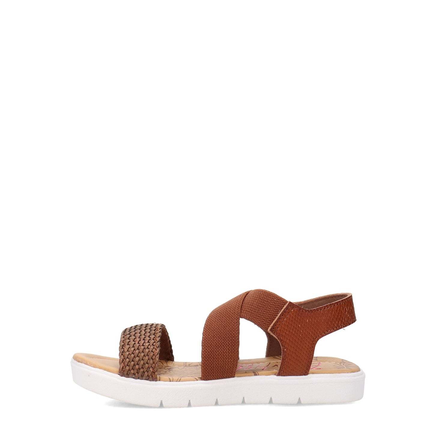 Peltz Shoes Girl's Blowfish Malibu Kids Brixy Sandal - Little Kid & Big Kid SCOTCH BF-9315K 405